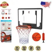 Portable Basketball Hoops for Kids & Teens, Shatterproof 32" x 23" Backboard