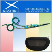 5.5" Professional Barber Hair Scissors & Shears TITANIUM Multi Color Unique Styl