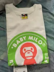 Bape Neon Milo Busy Work Tee Size Large