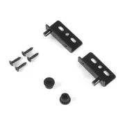 Cabinet Door Hinge L Shape Corner Bracket Concealed Shaft Door Hinges Enduring