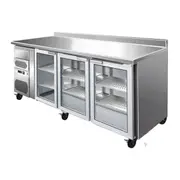 Thermaster Tropicalised Three Door Bar Fridge - Under Bench Fridges (CM20G) - CM20G