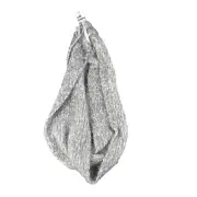 Sonoma Scarf Womens One Size Silver Loop Neck Wrap Soft Glittery Boho Modern NWT
