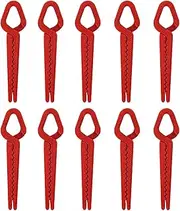 Folpus 10Pcs Nail Polish Protector for Fingers Manicure Tools Art Accessories for Women Multipurpose Portable Nail Pinching Clips