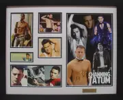 Channing Tatum Limited Edition Signatures Framed Memorabilia (w)