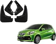 Compatible with Car Fender Flares Mudguard Mud Flaps Splash Guard，Compatible with Brio RS Satya(Honda Brio Satya)