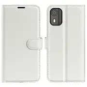 For Nokia C02 Litchi Texture Protective Phone Case Anti-drop Stand PU Leather Wallet Cover