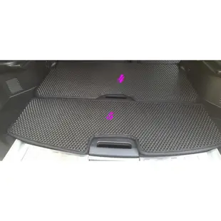 [[娜娜汽車]] 日產 2015 X-TRAIL 專用 後廂 椅背 防水墊 2件分離式 (後廂上層兩片隔板)