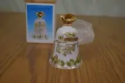 Reuge ceramic bell, 4 inches tall, Collectable Geese/Ducks? NEW OLD STOCK