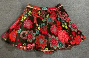 Pumpkin Patch Gorgeous Girls Skirt Black Red Size 11