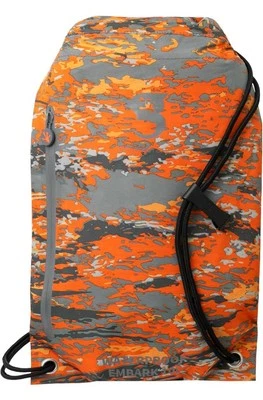 NEW Geckobrands Embark 10L Waterproof Drawstring Lightweight Backpack Ember Camo