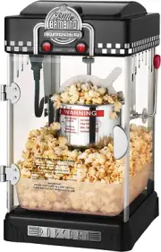 Little Bambino Popcorn Machines, 2.5-Ounce, Black