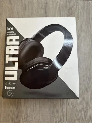 iJoy Ultra Wireless Headphones with Microphone- Rechargeable Assorted Colors