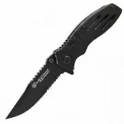 Smith and Wesson SWA24S Folding Knife - Black