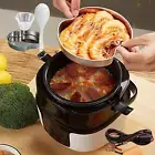 Vehicle 2L Mini Travel Rice Cooker 12V 24V 20x20cm Fast Heating Meal Warmer