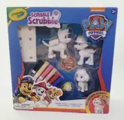 Crayola Scribble Scrubbie PAW Patrol Figurine Playset, Customizable PAW Patrol