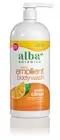 Alba Botanica Very Emollient Bath & Shower Gel, Island Citrus, 32 Fl Oz (Pack of