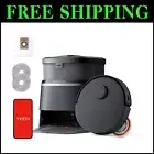 Advanced 11000Pa Robotic Vacuum & Mop- Mini Omni Station for Hands-Free Cleaning
