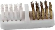 AUTSUPPL Professional Nail Dust Brush Nail Drill Bits Cleaner Nail Art Manicure Accessory