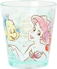 在飛比找樂天市場購物網優惠-小禮堂 迪士尼 小美人魚 無把塑膠杯 透明杯 壓克力杯 兒童
