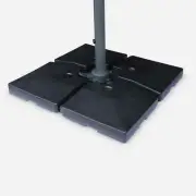 Cantilever parasol base - Set of 4 square weight slabs 51.5x51.5cm