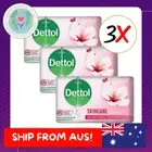 3x Dettol Skincare Anti-Bacterial Soap Bar 60g – Sakura Blossom Scent