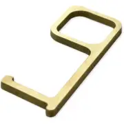 Lot of 10 NEW Minute Key No Touch Tool by Hillman Solid Brass Anti-Microbial