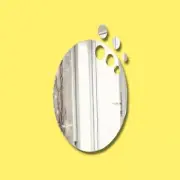 Ovals out of Oval Shaped Acrylic Mirrors - Various Sizes