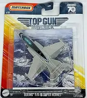 Matchbox 2023 - Sky Busters - Boeing F/A-18 Super Hornet 4/32 - Top Gun Maverick - Matchbox 70 Years - Ships Bubble Wrapped in a Box.
