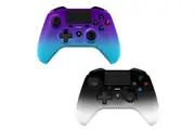 Powerwave Wireless Controller for PS4 Bundle (Purple Rush and Ghost)