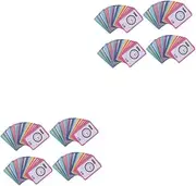 NUOBESTY 2sets Digital Clock Model Educational Learning Number Recognition Flash Cards Educational Clock for Puzzle Creative Learning 4boxes*2