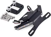 Motorcycle License Plate Holder Turn Signal Number Light Tail Tidy Eliminator For Kawasaki For Z800 For Z 800 2013-2016