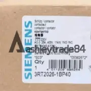 1PCS NEW Siemens 3RT2026-1BP40 Contactor