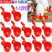 2025 Automatic Chicken Water Cup Waterer Poultry Drinking Bowl Feeder Drinker