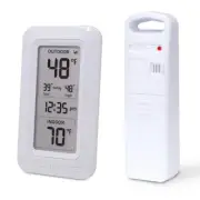 Digital Weather Thermometer Wireless Accurate Weather Resistant Indoor/Outdoor