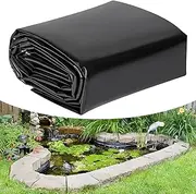 Garden Fish Ponds Preformed Liners 3x7m 5x6m 7x8m 8x10m 10x12m Black Impermeable Pond Lining for Fountains, Fish Ponds, Water Garden MARXAN Pond Membrane(5x7m(16.4x23ft))