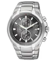 BRAND NEW Citizen Eco-drive Titanium Chronograph Mens Watch Ca0260-52h SHIP FREE