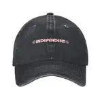 IRON INDEPENDENT BAR CROSS LOGO SKATEBOARD (1) CASQUETTE 可調節