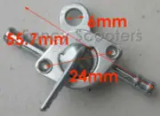 Kayo 60cc KMB 60, 90cc TS 90, Dirt Bike Fuel Valve - Shut Off Valve