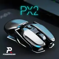 在飛比找momo購物網優惠-【PowerRider】Inphic PX2 2.4G電競靜