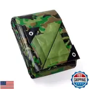 GUARD SHIELD Lightweight Camo Tarp Camouflage Tarps Waterproof 16x20 Feet Pol