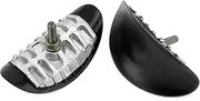 QWORK 2 Pack Universal 2.15" Tyre Rim Lock Compatible with 50cc-250cc Dirt Pit Monkey Bike Motorcycles - High Strength Nylon and Metal Construction for Secure Tire Grip, Tube Protection