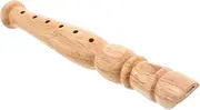 Abaodam Beginner Wooden Flute for Boys and Girls 6-hole Piccolo Recorder Sturdy Portable Musical Toy for Music Learning