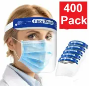 400-Pack Face Shield Reusable Washable Protection Cover Face Mask Anti-Splash