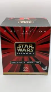 Star Wars Episode I Darth Maul Miniature Figurine Applause COA First Edition