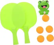 Yardwe Table Tennis Trainer Set Kids Serving Device Parent-Child Activity Visual Tracking and Attention Skill Enhancer