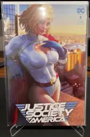 JUSTICE SOCIETY OF AMERICA #2 (2023) TIAGO DA SILVA EXCLUSIVE TRADE VARIANT ~ NM