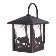 Bozeman 8-in Outdoor Wall Light Burnished Bronze