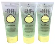 3pk Sun Bum Cool Down Soothing & Cooling Aloe Gel With Tea Tree Leaf Oil 6oz(GS)