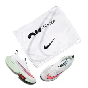 Nike 慢跑鞋 Air Zoom Alphafly Next% 白 紅綠 氣墊 男鞋 【ACS】 CI9925-100