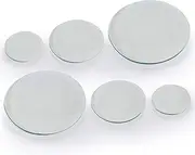 Young4us Watch Glass Beaker Cover Set, 6 Pcs Lab Watch Glasses in 150mm, 100mm, 70mm for Laboratory, Science and Chemical Experiment (150 mm x 2, 100 mm x 2, 70 mm x 2)